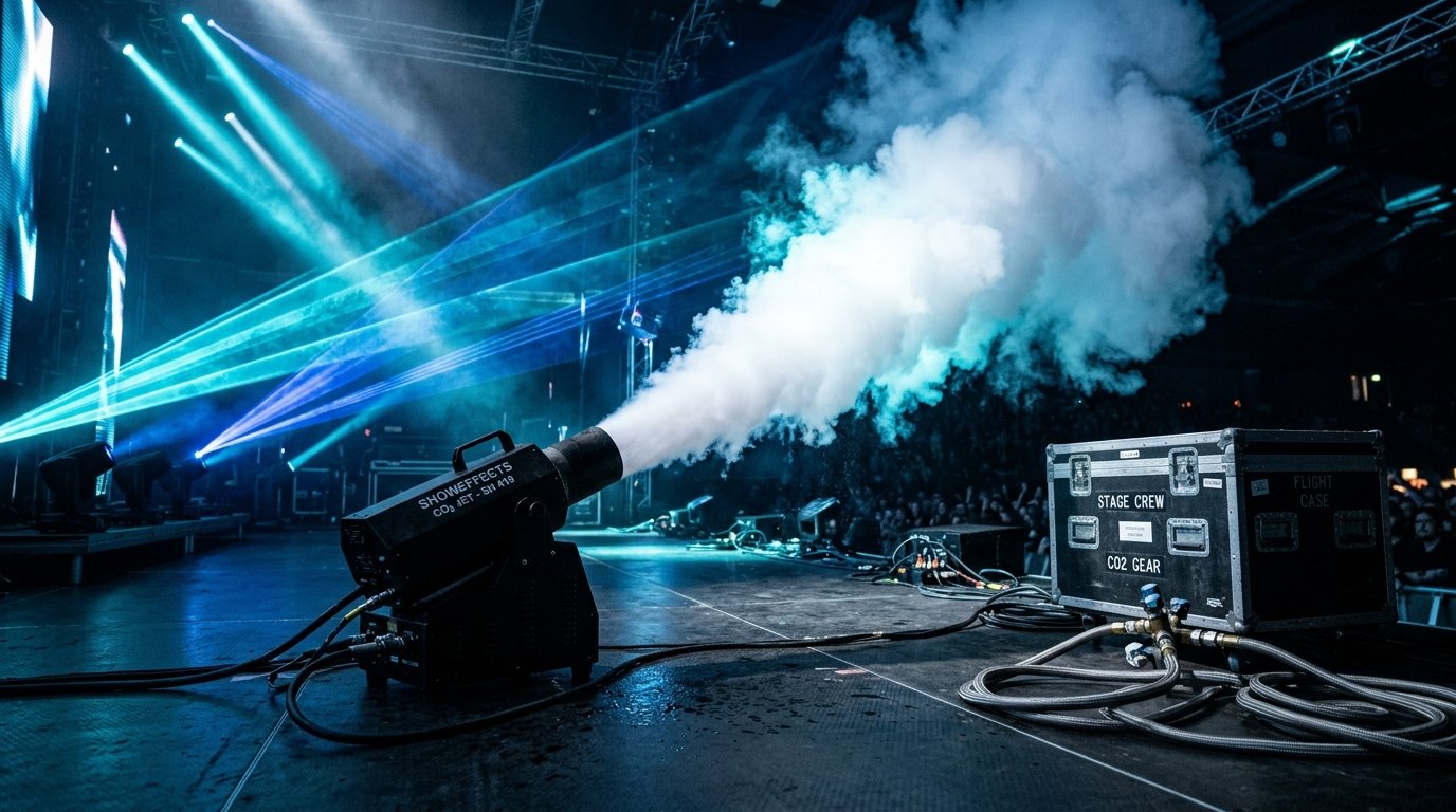Cryogenic CO₂ Jet Cannons & Megashooters