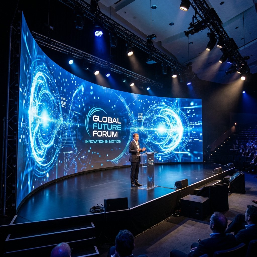 Curved LED Screen Mainstage Engineering