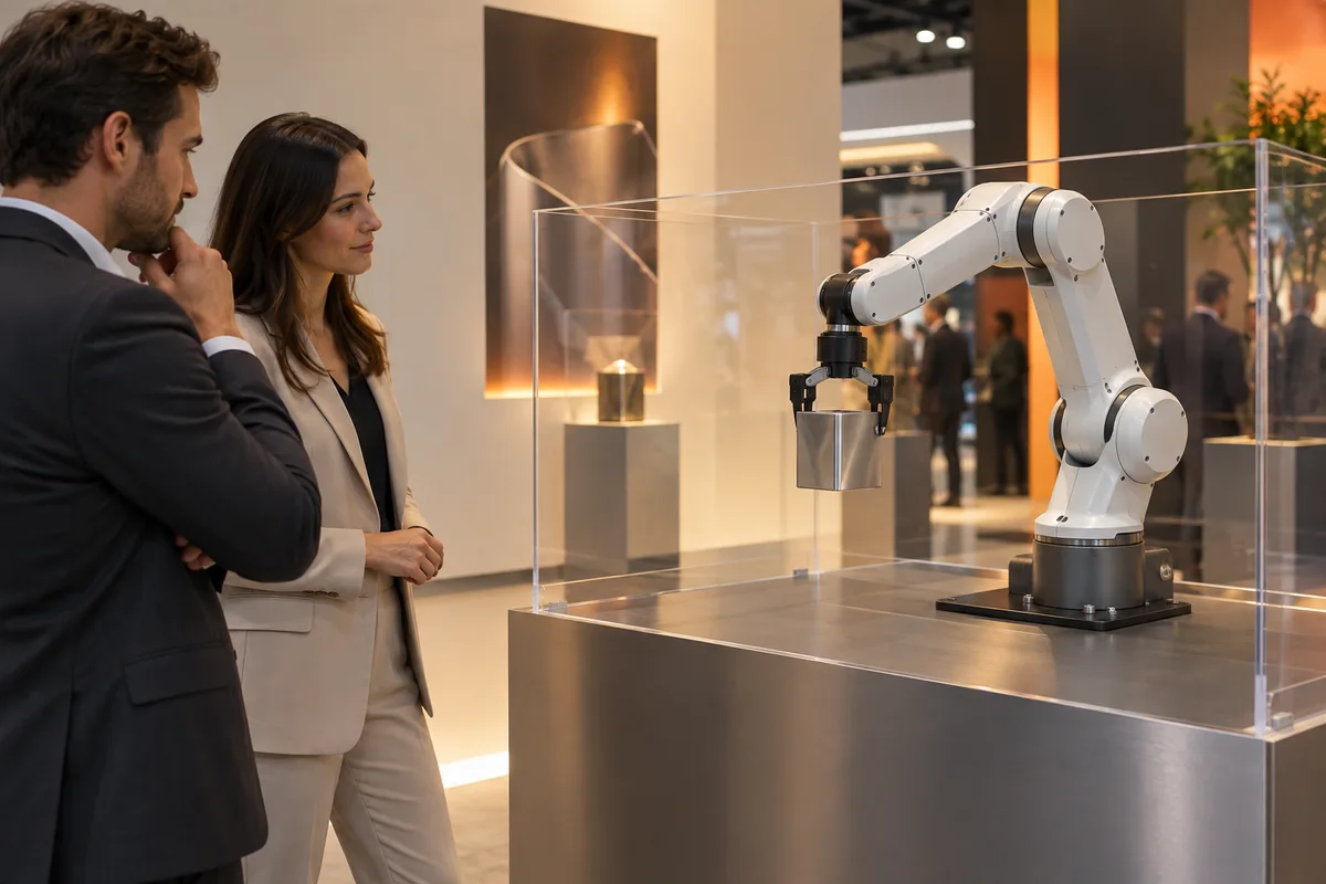 Robotic Product Presentation — illustrative experience example