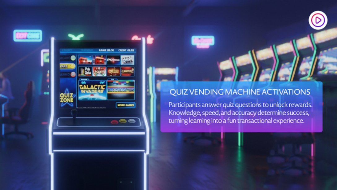 Quiz Vending Machine Activation