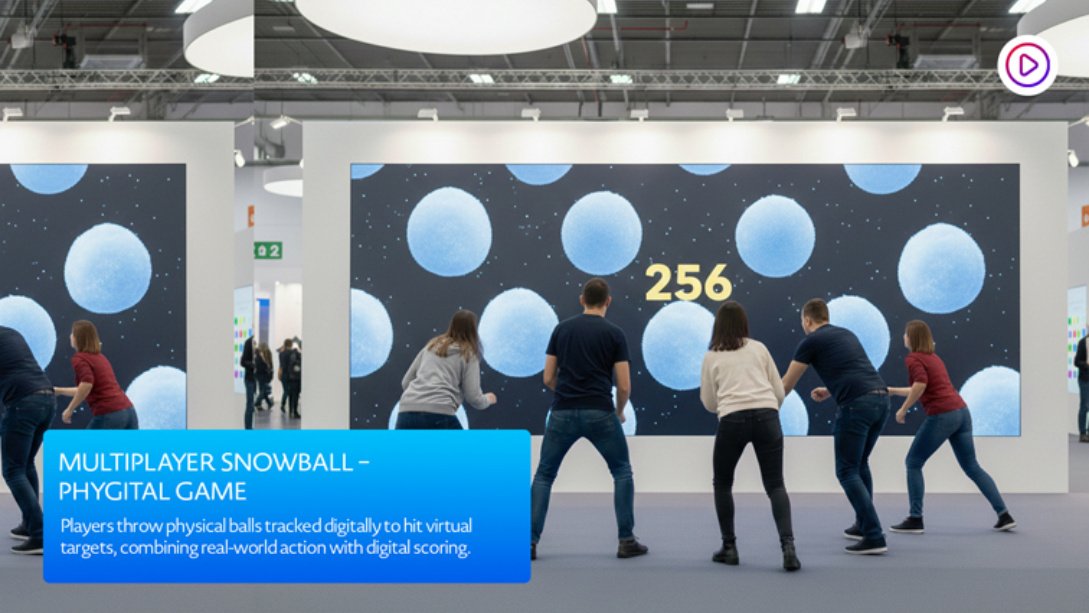 Snowball Game / Interactive Ball Pit Wall