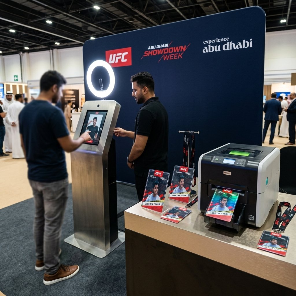 Interactive ID Card & VIP Pass Photo Booth