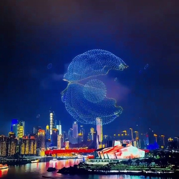 Drone Light Shows & Aerial Choreography