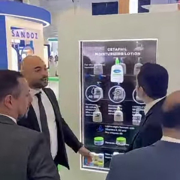 LED Holographic Transparent Showcase