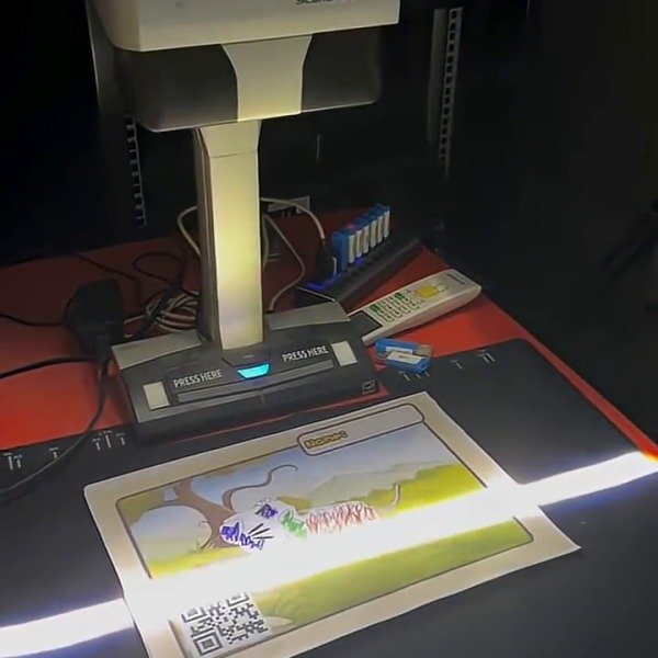 Draw-to-Life Interactive Projection