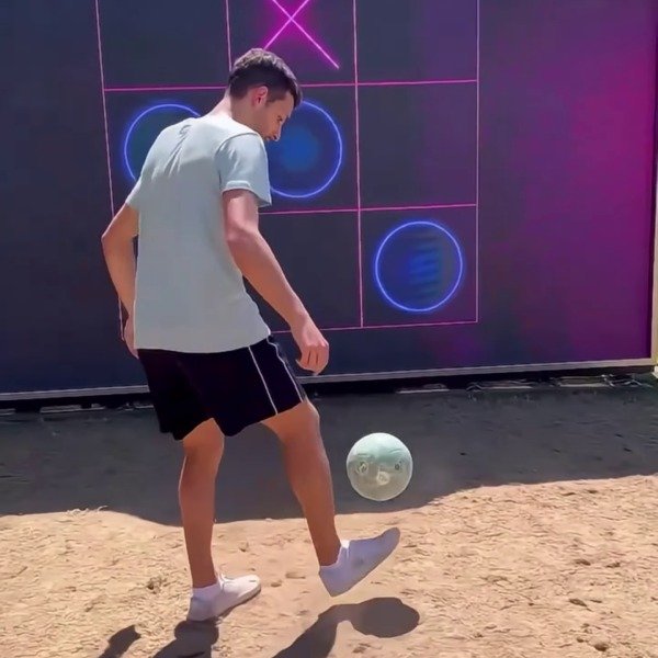 Interactive Kick Tac Toe