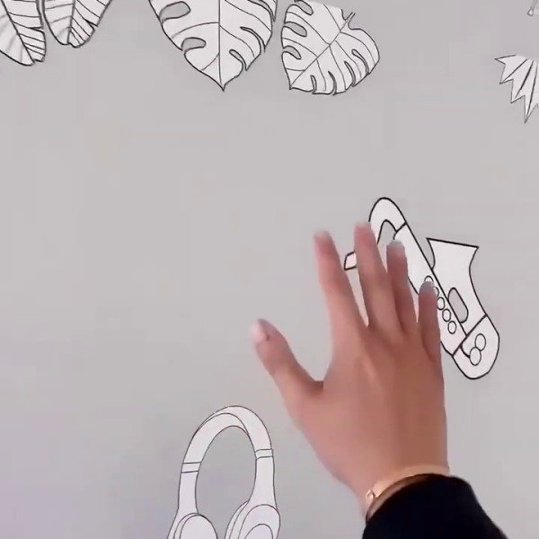 Interactive Music Wall