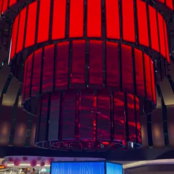 Kinetic LED Screens — illustrative experience example