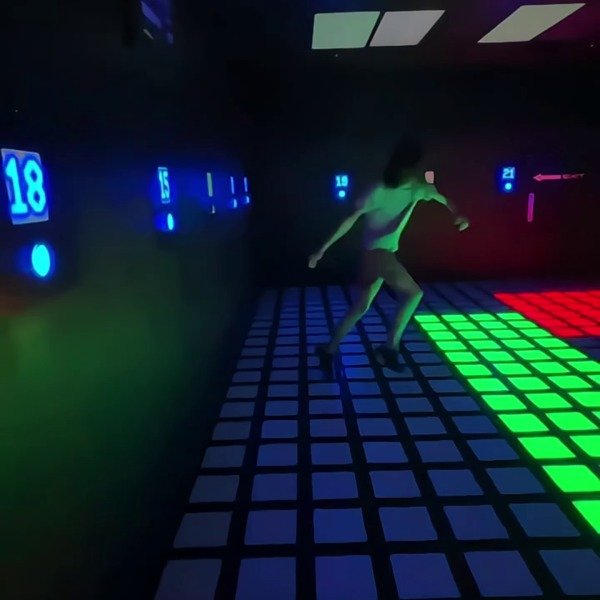Interactive LED Floor Fun Games