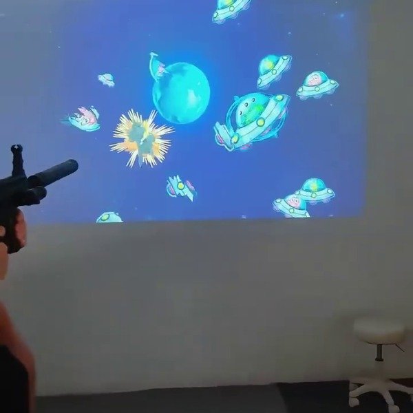 Projector Shooting Game Wall